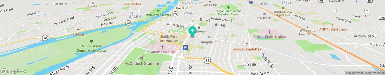 borne de recharge sur la carte