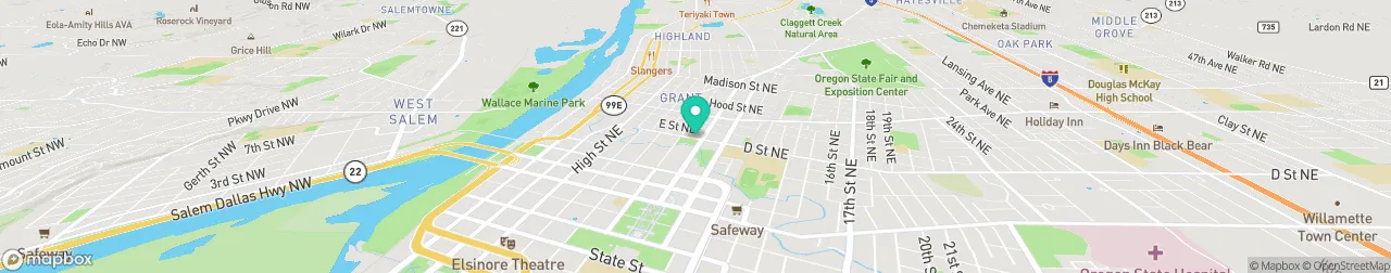 borne de recharge sur la carte