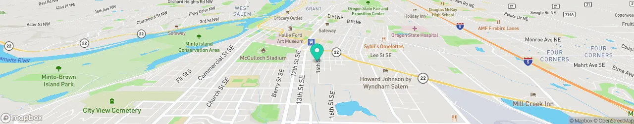 borne de recharge sur la carte