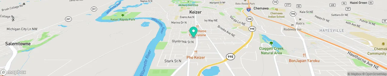 ev charging station on the map