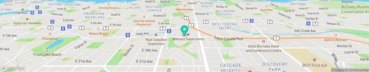 borne de recharge sur la carte