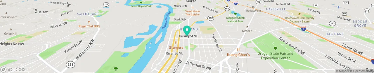 ev charging station on the map