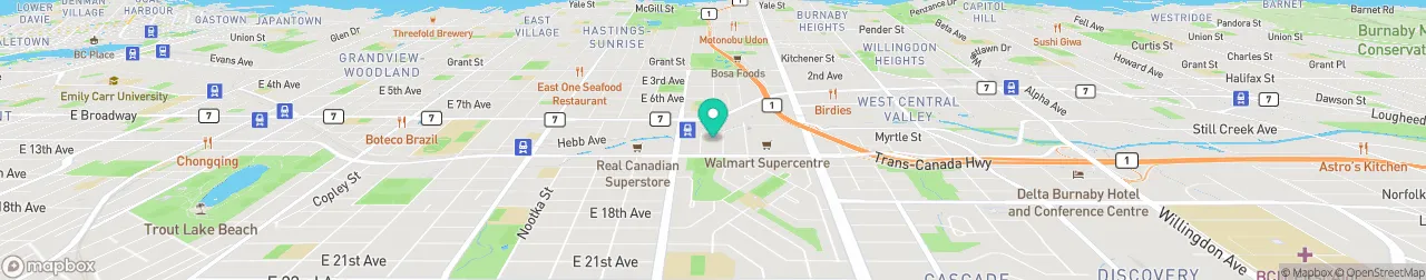 borne de recharge sur la carte