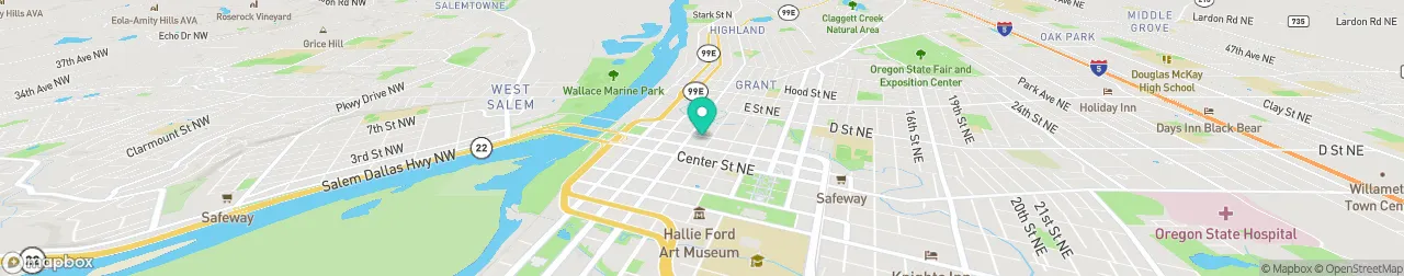 ev charging station on the map