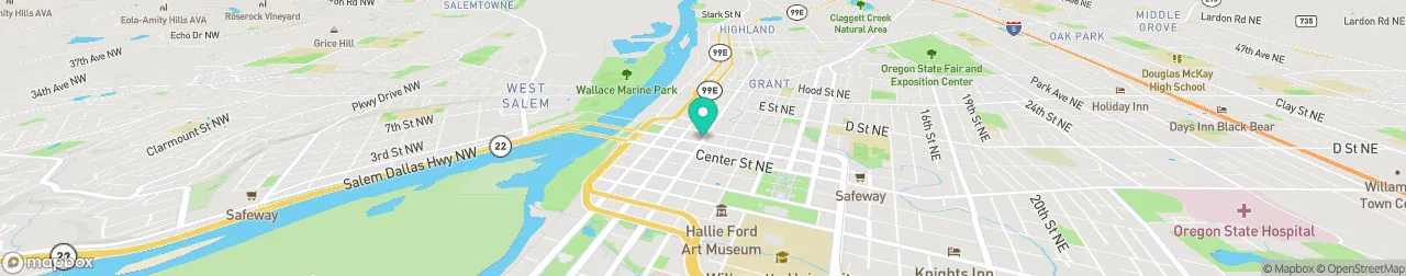 ev charging station on the map