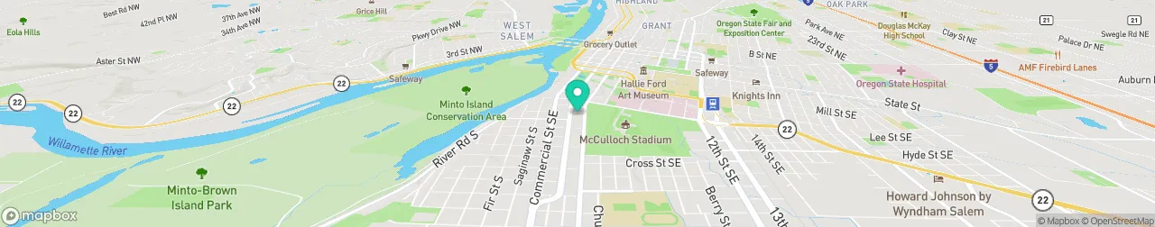 borne de recharge sur la carte