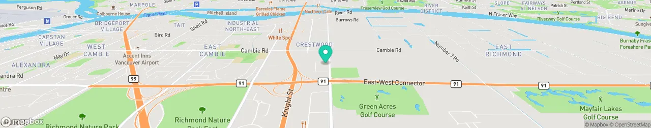 ev charging station on the map