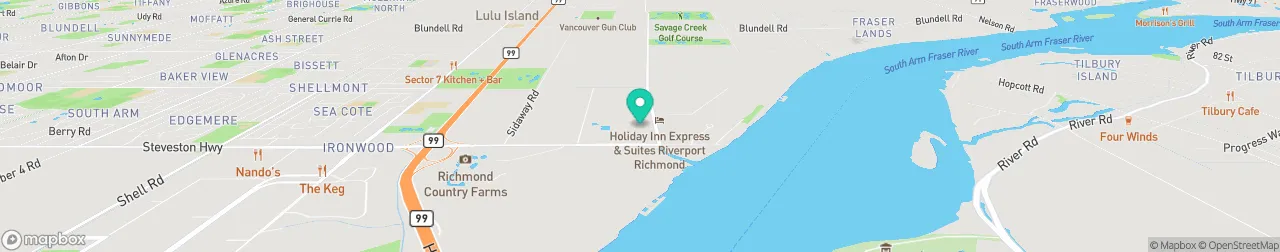 borne de recharge sur la carte