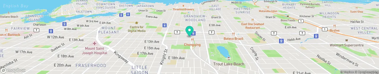 ev charging station on the map