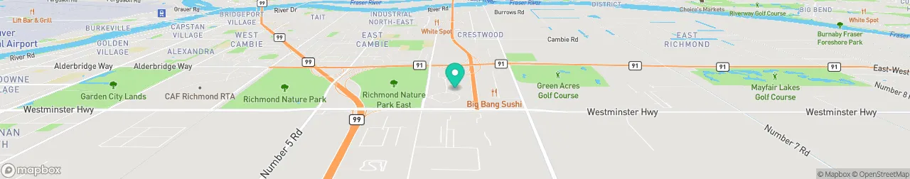 ev charging station on the map