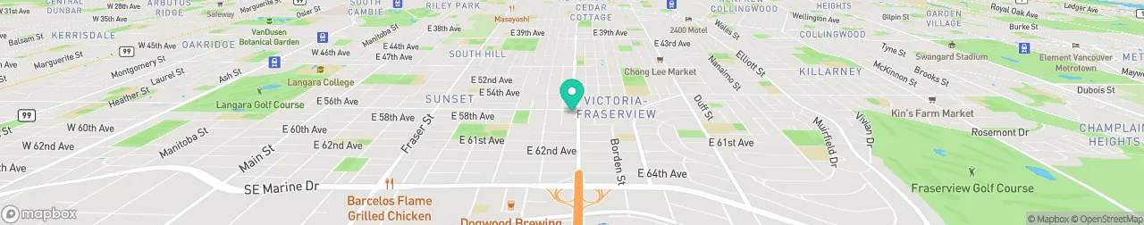 ev charging station on the map