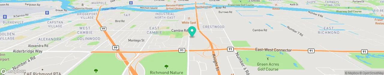 borne de recharge sur la carte