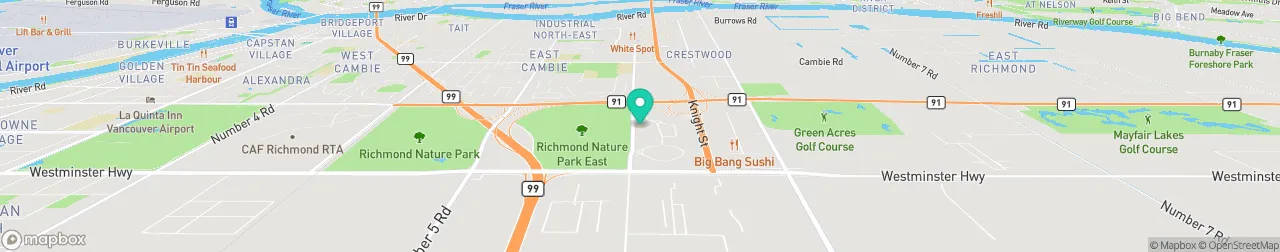 borne de recharge sur la carte