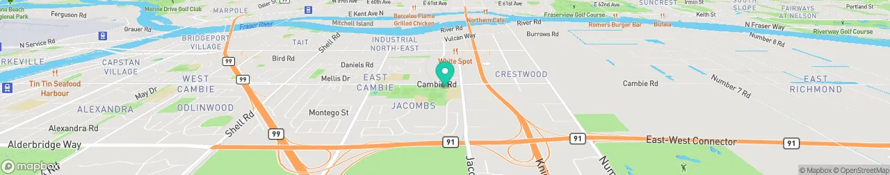 ev charging station on the map