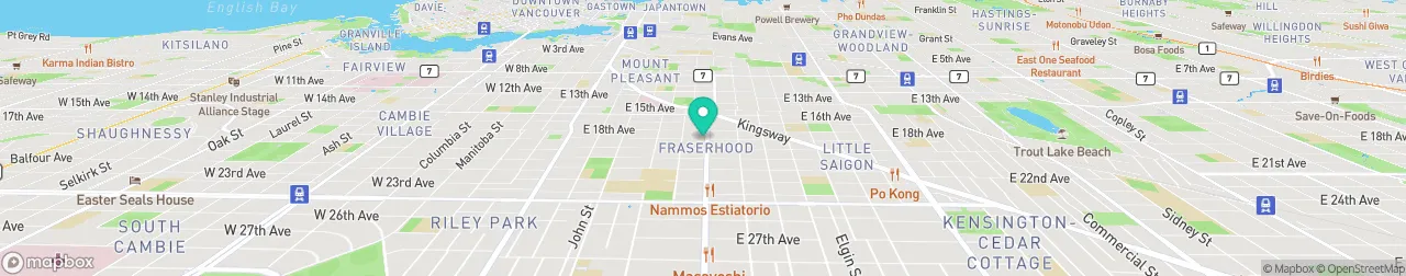 ev charging station on the map