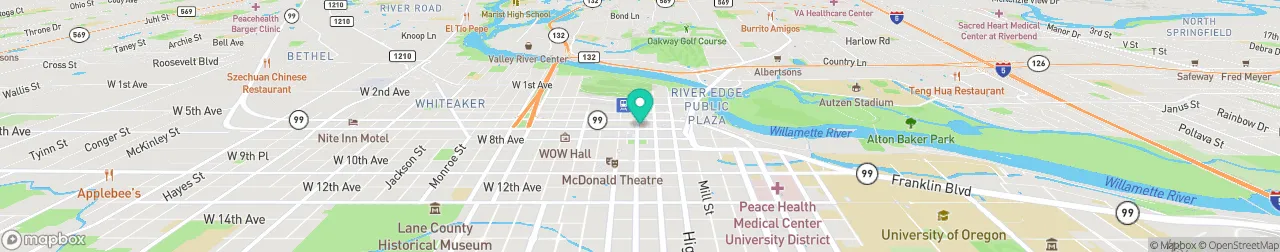 borne de recharge sur la carte