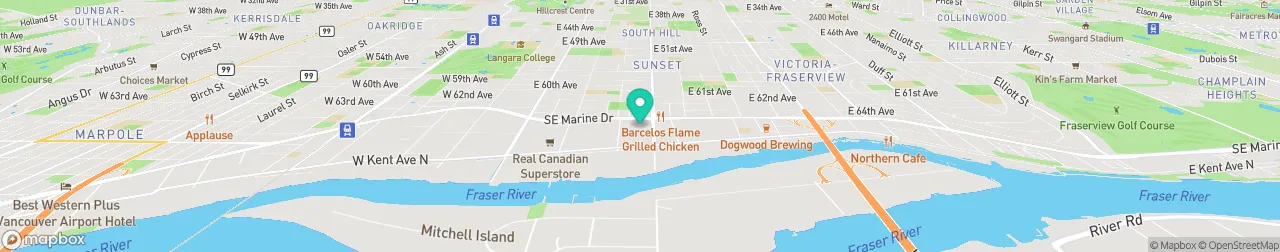 ev charging station on the map