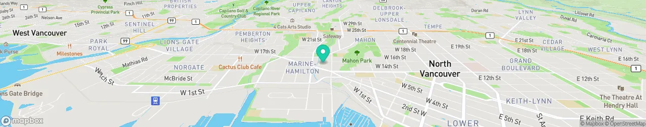 borne de recharge sur la carte