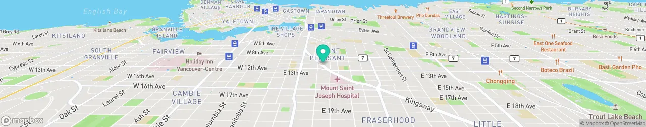 borne de recharge sur la carte