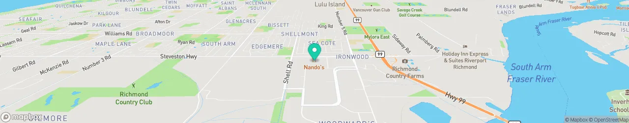 borne de recharge sur la carte