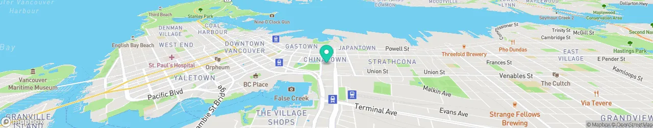 ev charging station on the map