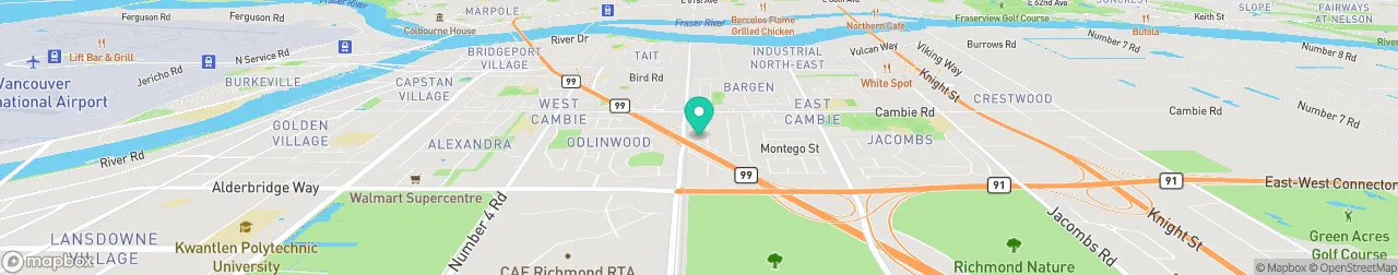 ev charging station on the map