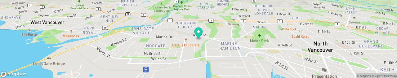 borne de recharge sur la carte