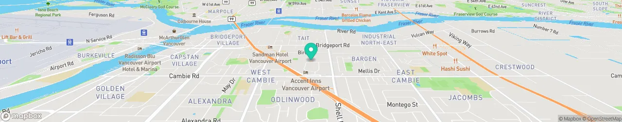 ev charging station on the map