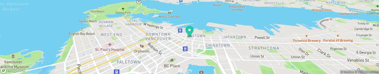 ev charging station on the map