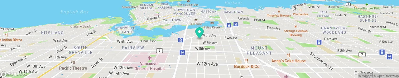 ev charging station on the map