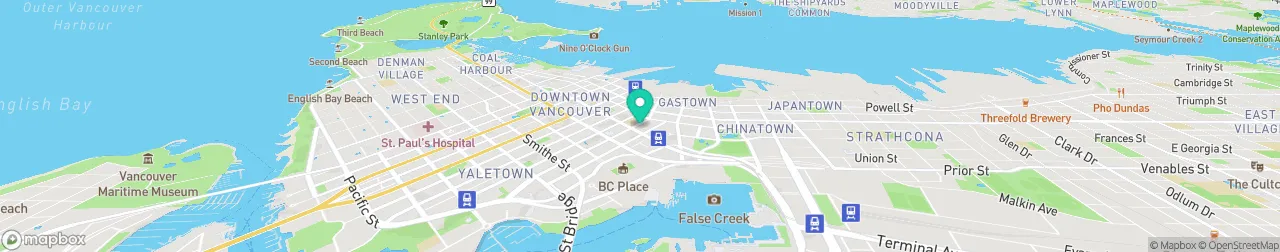 ev charging station on the map