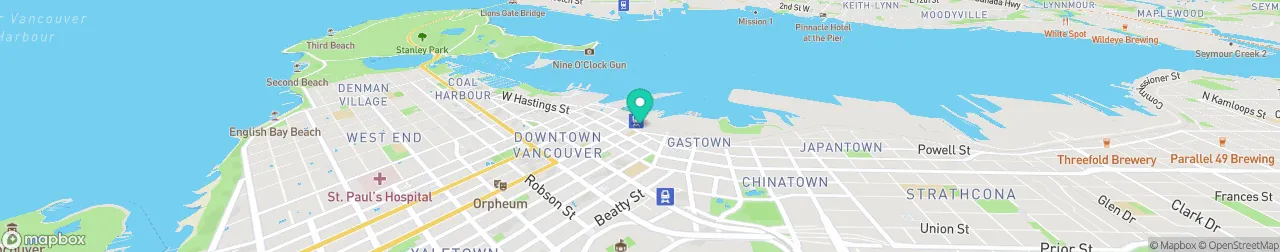 borne de recharge sur la carte