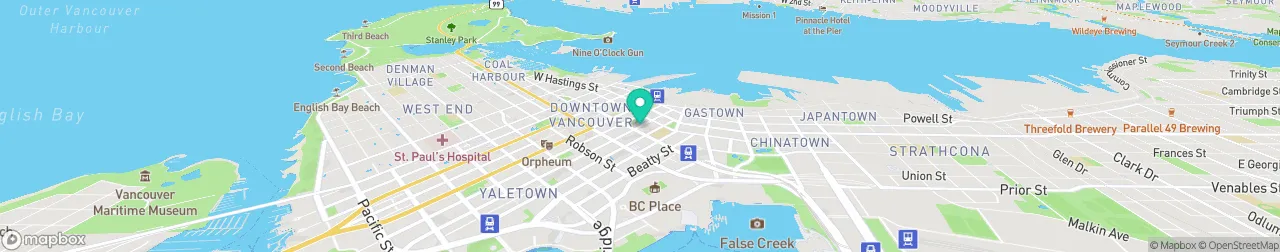 ev charging station on the map