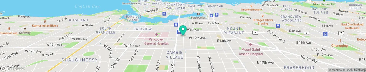 ev charging station on the map