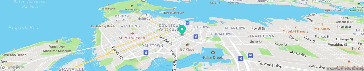 ev charging station on the map