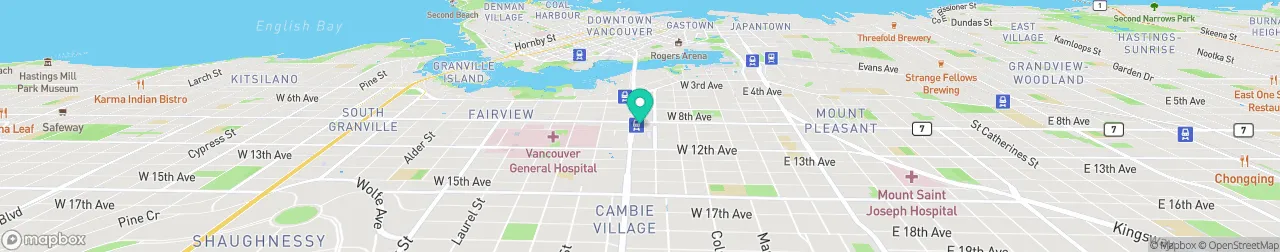 borne de recharge sur la carte