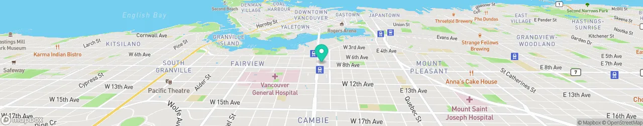 ev charging station on the map