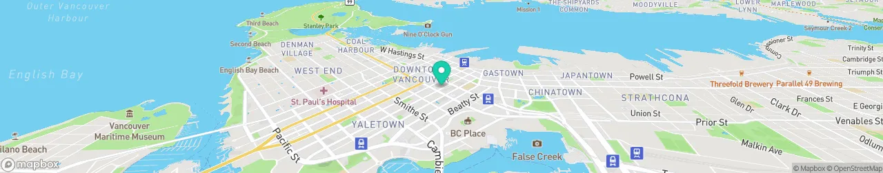 ev charging station on the map