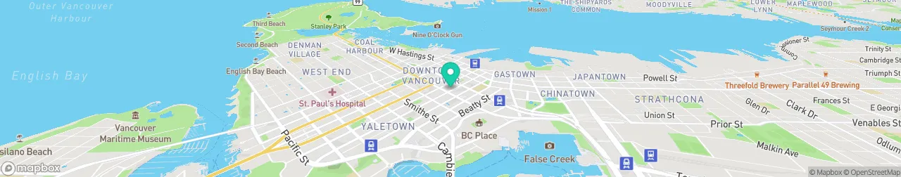 ev charging station on the map