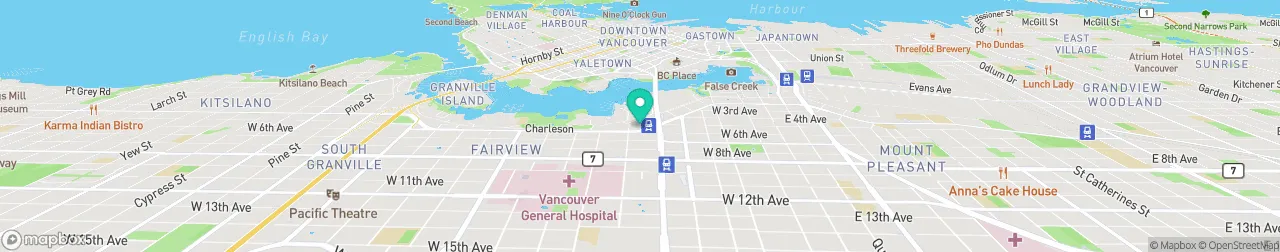ev charging station on the map