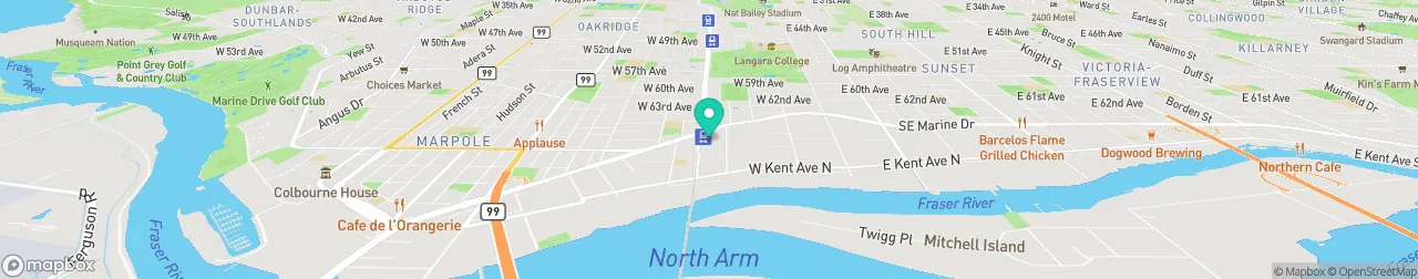 ev charging station on the map