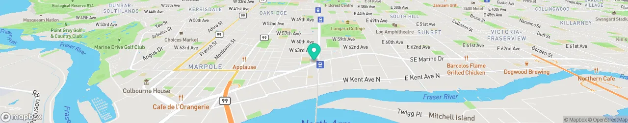 ev charging station on the map