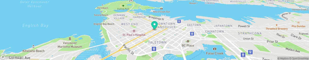 ev charging station on the map