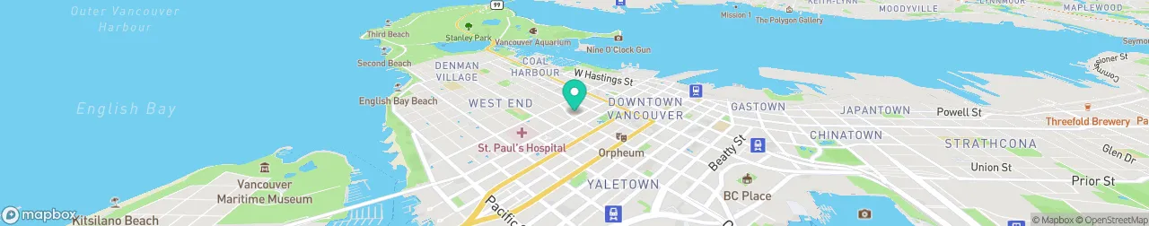 ev charging station on the map