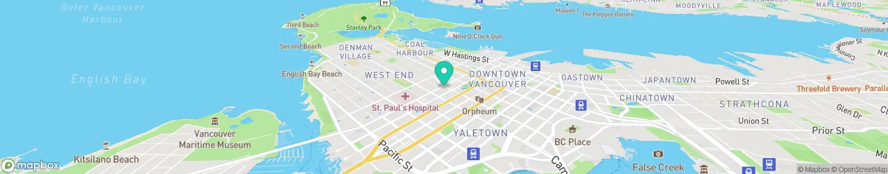 ev charging station on the map