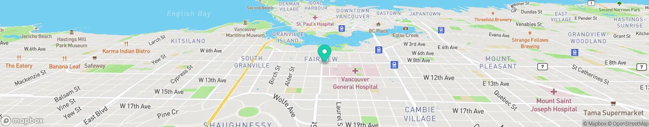 ev charging station on the map