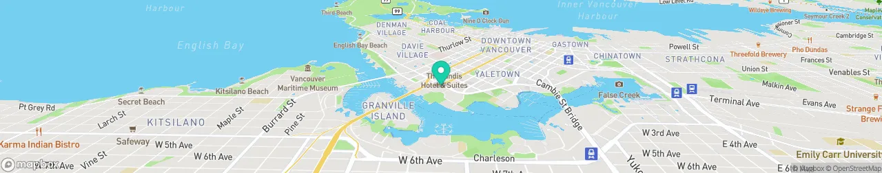 ev charging station on the map