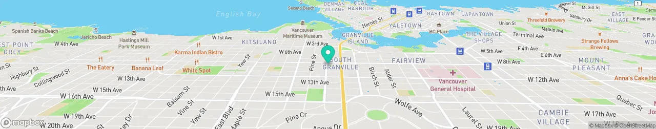 ev charging station on the map