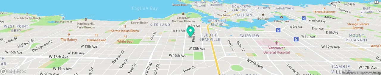 ev charging station on the map