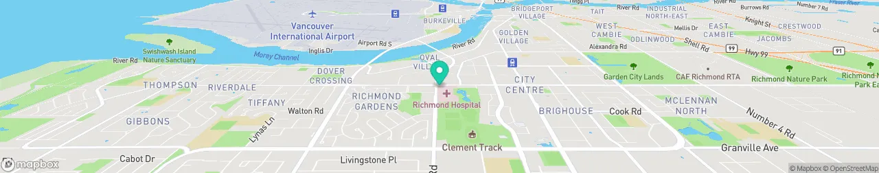 borne de recharge sur la carte